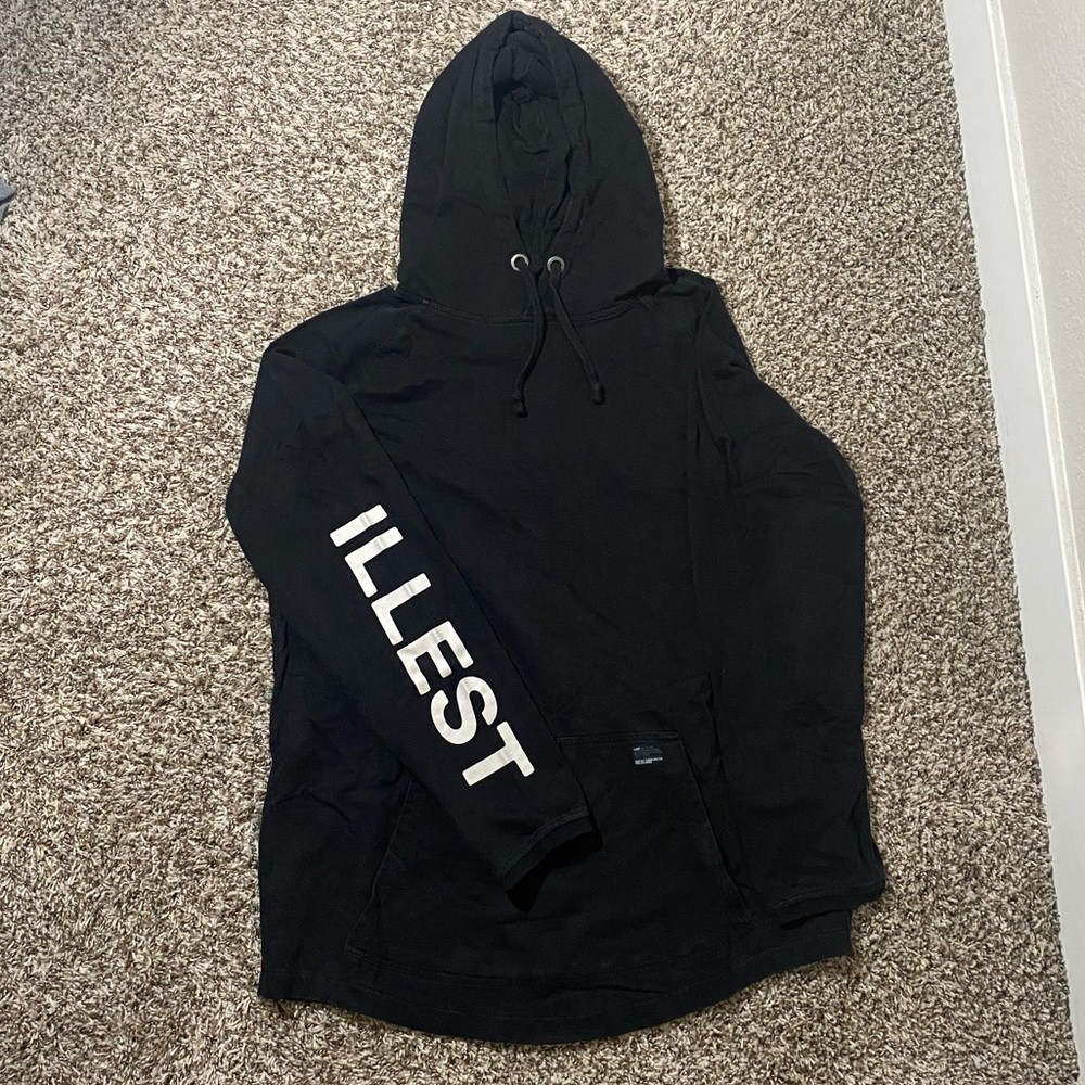 Illest Black Hoodie, XL Black Hoodie